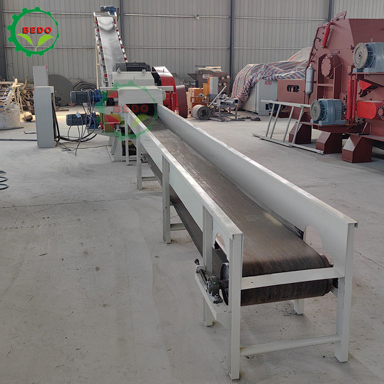 Tipo de madeira comercial retalhadora do cilindro da máquina do triturador de 55KW 590rpm resistente
