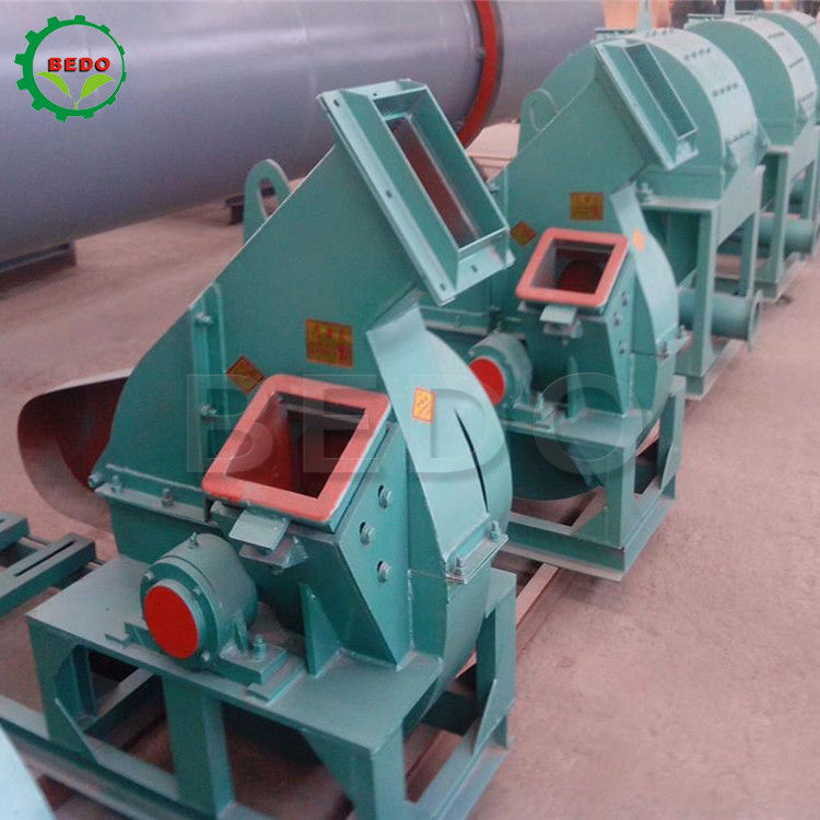 2-4T/H Pequena Máquina de Trituração de Discos Elétricos de Madeira Certificada CE Trituradora de Ramos Compacta
