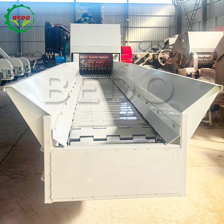 25-35mm Chip tamanho 235HP Motor hidráulico de alimentação transportador de madeira Chipper máquina tipo tambor industrial triturador