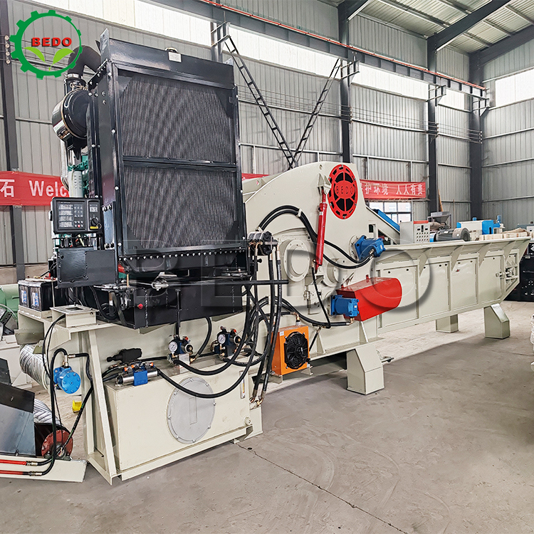 2pcs Disco personalizável máquina de trituração de madeira trituração industrial florestal equipamento triturador tipo tambor