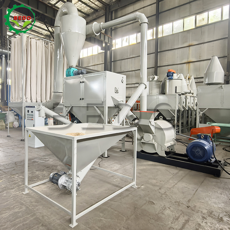 Máquina de Pó de Madeira de Frequência 50Hz para Serragem de Madeira, Baixo Ruído e Alta Frequência