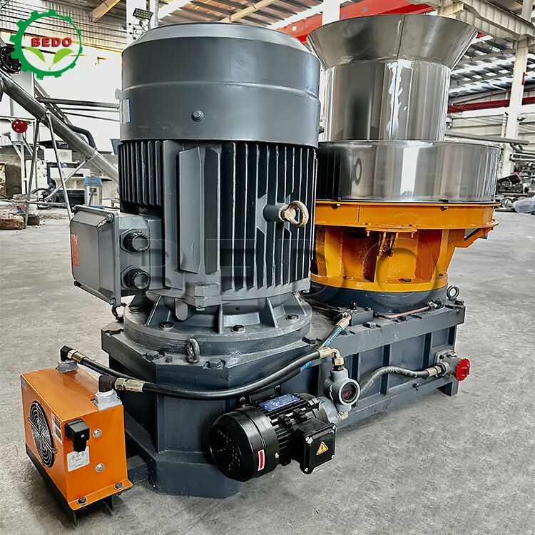 Máquina de Pellets de Madeira com Dimensão de Pellets de 6-10mm, com Eficiência de Queima de 90% e Capacidade de 500kg/h para Fabricação de Pellets