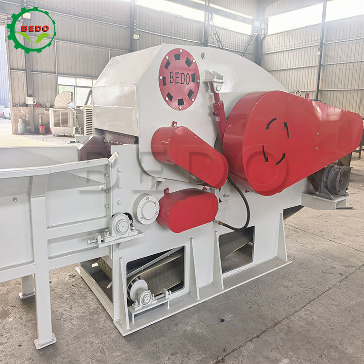 Coconut Husk Biomass Shredder Machine 75KW Elétrico para a Indonésia Fibra de Coco e crescente produção de mídia