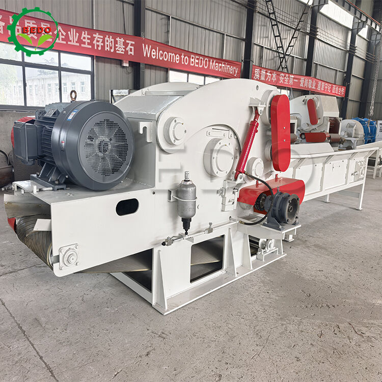 Anti-Rust Corrosion Resistant Wood Chipper Machine 75KW for Indonesia Tropical Coastal Climate