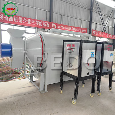 Madeira de madeira Chips Drying Machine do secador da serragem do rolo do cilindro