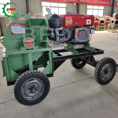 Máquina portátil de serra de madeira 32HP Motor diesel 1500*1100*950mm