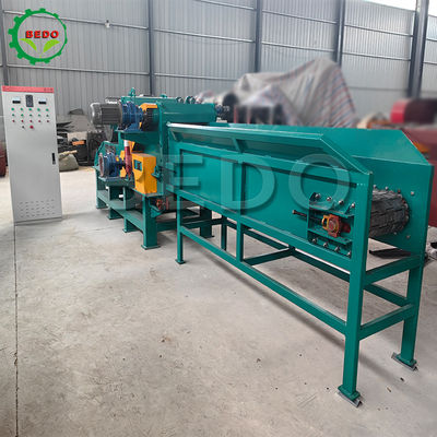 Máquina de fabricação de serradura de madeira de 380 V Lâmina de aço ligado para uso industrial