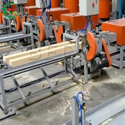 BEDO Máquina de Fabricação de Blocos de Paletas de Serra de Madeira 380V 4,8*0,78*1,32m
