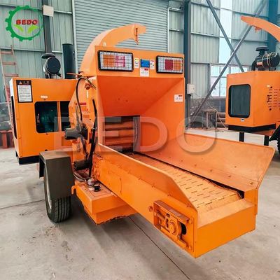 Máquina de trituração de arbusto a gás diesel