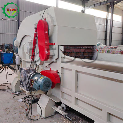 Máquina de trituração de madeira de motor a diesel com 3pcs de faca voadora e 3KW 4KW de energia do motor de descarga