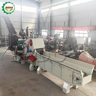 Motor hidráulico adaptável transportador de alimentação máquina de triturador de madeira triturador de tambor industrial certificado CE