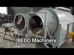 Máquina de secagem de serragem personalizada Secador rotativo de aquecimento indireto