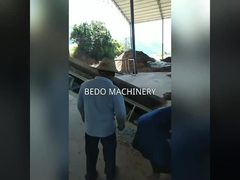 Máquina para fazer pellets de madeira de 120 mm de parafuso