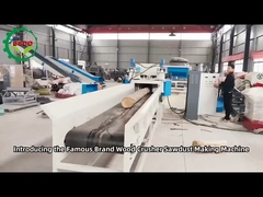 Máquina para fazer serraduras de madeira