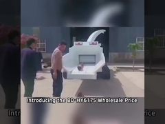 2.5m Distância de descarga 4 toneladas Rebocável de peso de troncos moedor Sua solução para moagem de madeira durável